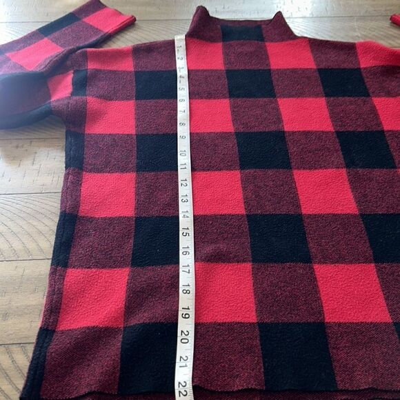 🌴 Tommy Bahama 🇧🇸 Mock 🐢Neck Sweater Buffalo🦬 Scotland🏴󠁧󠁢󠁳󠁣󠁴󠁿 Plaid - Picture 8 of 17